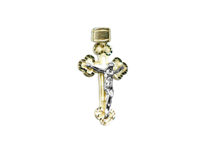 Two Tone Plated | Cross Pendants